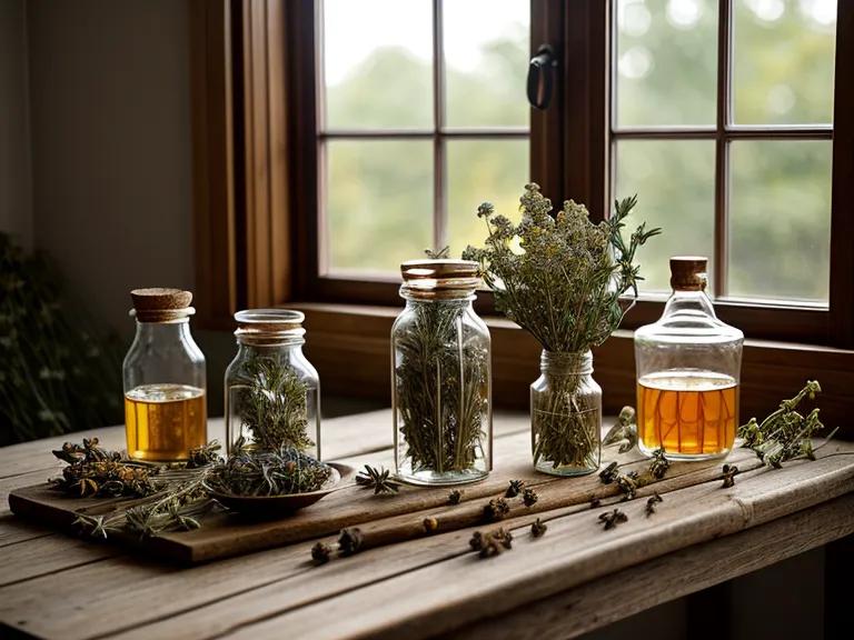 Hojas de gordolobo junto a un curso online de remedios caseros para la salud respiratoria