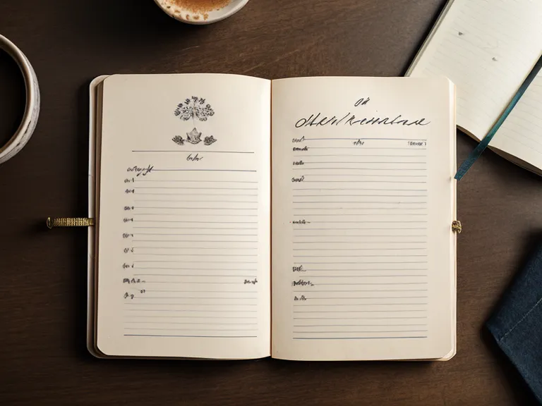 Cuaderno de recetas de la abuela junto a un teléfono con un curso digital.